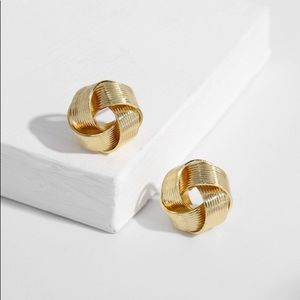 Gold Stud Earrings